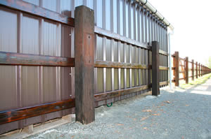 Hardhouten weideafrastering